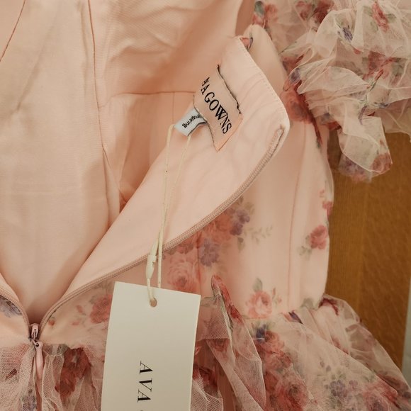 Ava Gowns Garden Party Pink - Picture 7 of 7